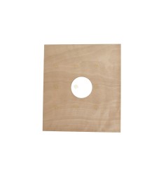Spaarkast (NL) Abdeckplatte Holz mit oder ohne Futterloch 47,2 cm x 42,1 cm extra stark 