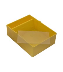 Kleiner Deckel für Futtertrog 2 Liter gelb