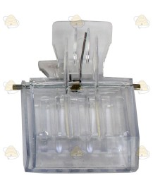 Damenclip Kunststoff (transparent)