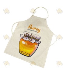 Schürze mit Honigtopf