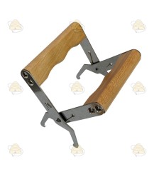 Wabenzieher-Zange mit Handgriff aus Holz
