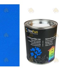 Natuurlijke verf voor houten bijenkasten oceaan blauw - 750 ml