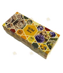 Wild bijenhotel/bloembol pakket (60 stuks)