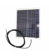Harfe Schockgerät 20 Watt Solarmodul - für Aluminium Harfe