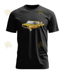 T-shirt Tarpan met honingslinger zwart T-shirt Tarpan met honingslinger zwart