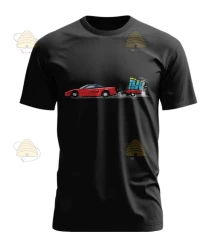 T-shirt Honda met bijenkasten zwart T-shirt Honda met bijenkasten zwart