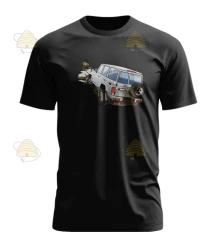 T-shirt Toyota met bijenhulp zwart T-shirt Toyota met bijenhulp zwart
