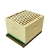 Dadant Blatt bijenkast (1BK) - pastelgeel geverfd & Nicot bodem