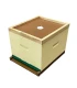 Dadant Blatt bijenkast (1BK) - pastelgeel geverfd & Nicot bodem