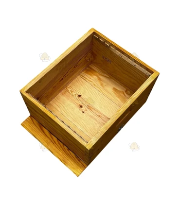 Langstroth US enkelwandige bijenkast (1BK) - geïmpregneerd Langstroth US enkelwandige bijenkast (1BK) - geïmpregneerd