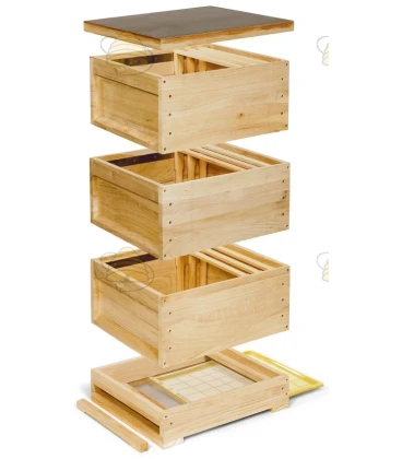 Deutsch Normalmaß Beute (DNM) mit Hochboden Deutsch Normalmaß Beute (DNM) mit Hochboden