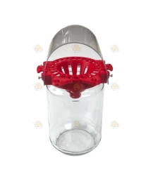 Asiatische Hornissenfalle 82 mm liegend & stehend, inkl. 1 kg Glasbehälter – BeeFun®