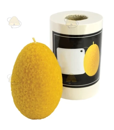 Ei mit Blumenmuster groß - Gießform