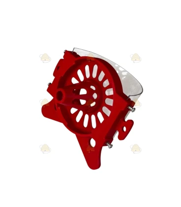 Glazen pot 450 gr hoornaarval liggend en staand - BeeFun® Glazen pot 450 gr hoornaarval liggend en staand - BeeFun®