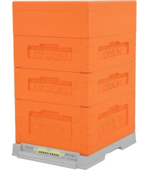 Dadant US 10-raams bijenkast - oranje - MULTI-FRAME