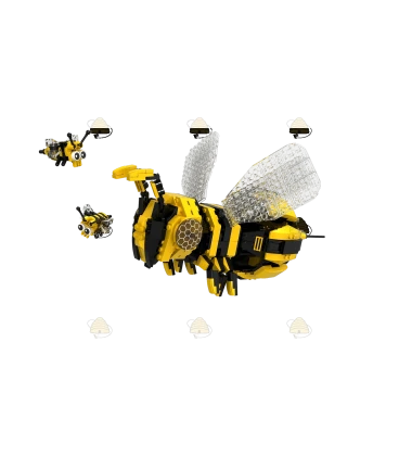 Koningininnenbij - Bouwstenen set - 564 st.