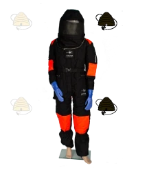 Asiatische Hornissen Schutzanzug - Schwarz professionell