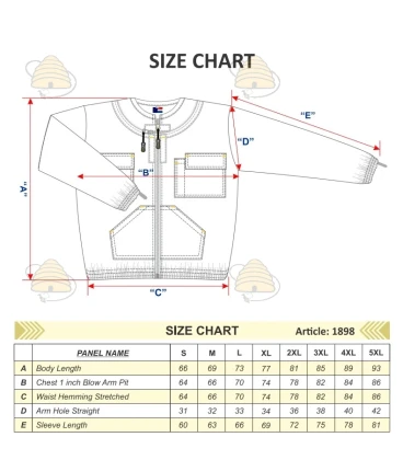 Imkerjacke weiß Deluxe Englische Haube - BeeFun®