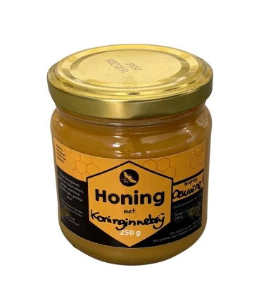 Koninginnebrij honing vloeibaar 250 gram