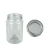 Ronde glazen potten - 375 ml / 450 gram, met deksel (TO 63 mm)