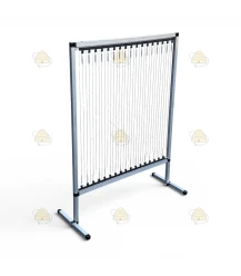 Montierte Aluminium-Hornissenharfe 70 cm x 76 cm gegen Asiatische Hornissen