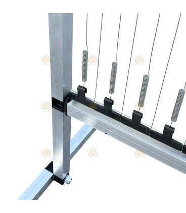 Harfe montiert - Aluminium