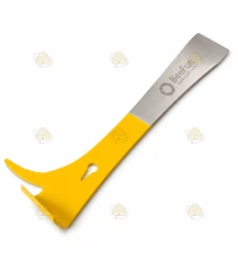 Stockmeißel mit Schaber und Wabenheber (gelb)