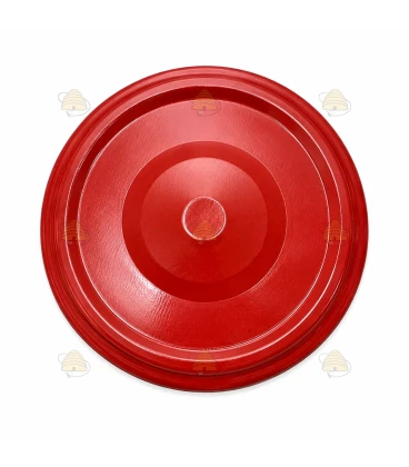 Rot 63 mm TO Deckel (Klickknopf / RSB) - 20 Stück