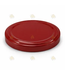 Rot glänzend 82 mm TO Deckel - 12 Stück