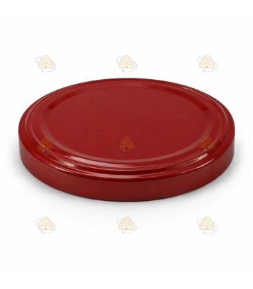 Rot glänzend 82 mm TO Deckel - 12 Stück