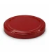 Rot glänzend 82 mm TO Deckel - 12 Stück