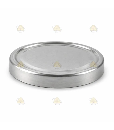 Silberfarbig 82 mm TO Deckel - 12 Stück