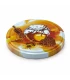 Aquarell Honig & Biene 82 mm TO Deckel - 12 Stück