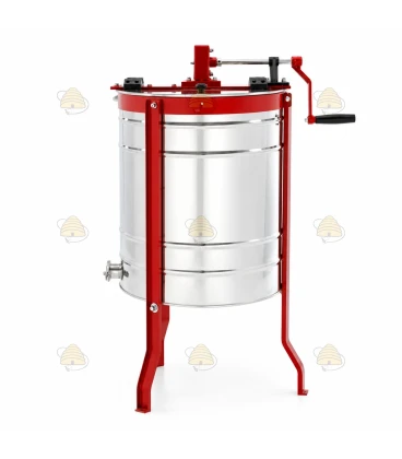 Manuelle 500 mm 4 Waben Honigschleuder - Deluxe