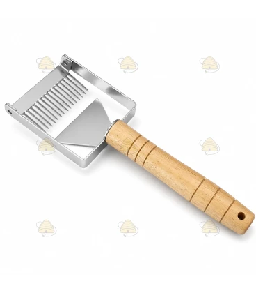 Entdecklungsgabel aus Holz mit Auflage