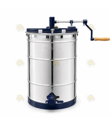 420 mm 2-Waben-Tischmodell Honigschleuder Deluxe mit Kunststoffhahn – BeeFun®