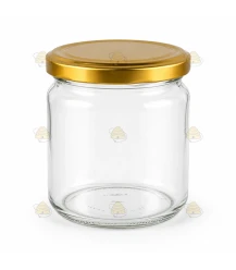 Rundglas 388 ml / 500 g mit Deckel