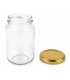 Rundglas 375 ml / 450 g mit Deckel (TO 63 mm)