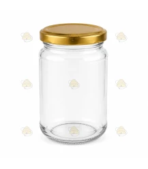 Rundglas 290 ml / 350 g mit Deckel (TO 63 mm)
