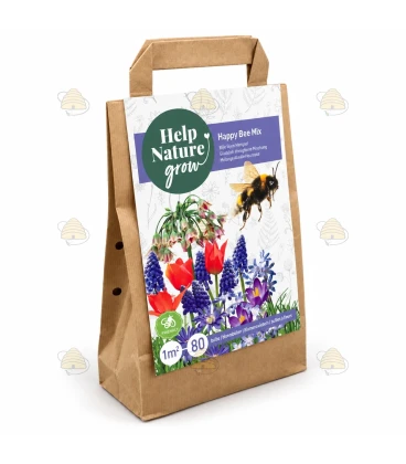 Bienenmischung 80 Blumenzwiebeln in einer Tüte