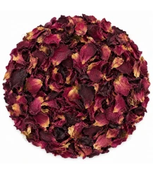 Rosenblütenblätter für Seife und Kosmetik - 10 Gramm