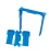 Apidea Kunststoff Rähmchen blau