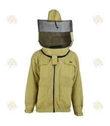 Imkerjacke AirFree khaki runder Hut - BeeFun®