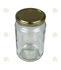 Rundglas 375 ml / 450 g mit Deckel Rundglas 375 ml / 450 g mit Deckel