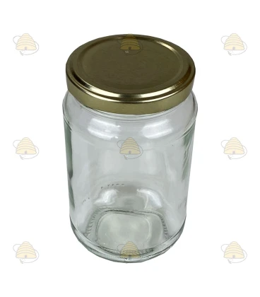 Rundglas 375 ml / 450 g mit Deckel