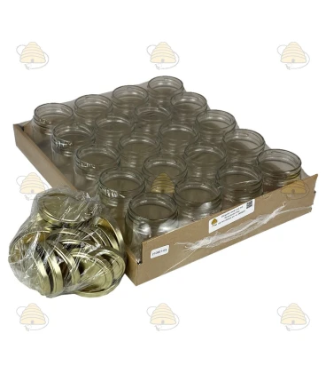 Rundglas 212 ml / 250 g mit Deckel