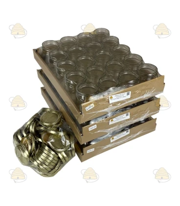 Rundglas 212 ml / 250 g mit Deckel