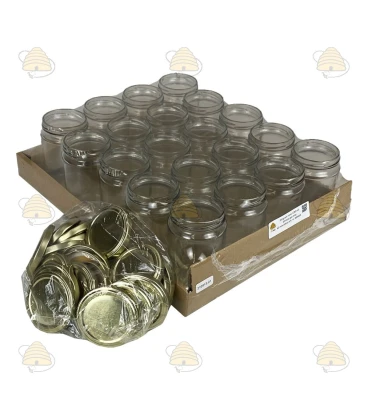 Rundglas 290 ml / 350 g mit Deckel