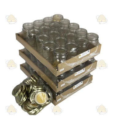 Rundglas 290 ml / 350 g mit Deckel