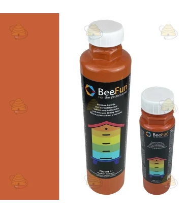 BeeFun® Farbe für Styroporbeuten - terracotta